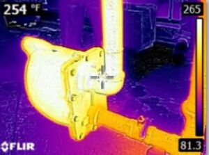 Thermal imaging camera helps identify steam leaks